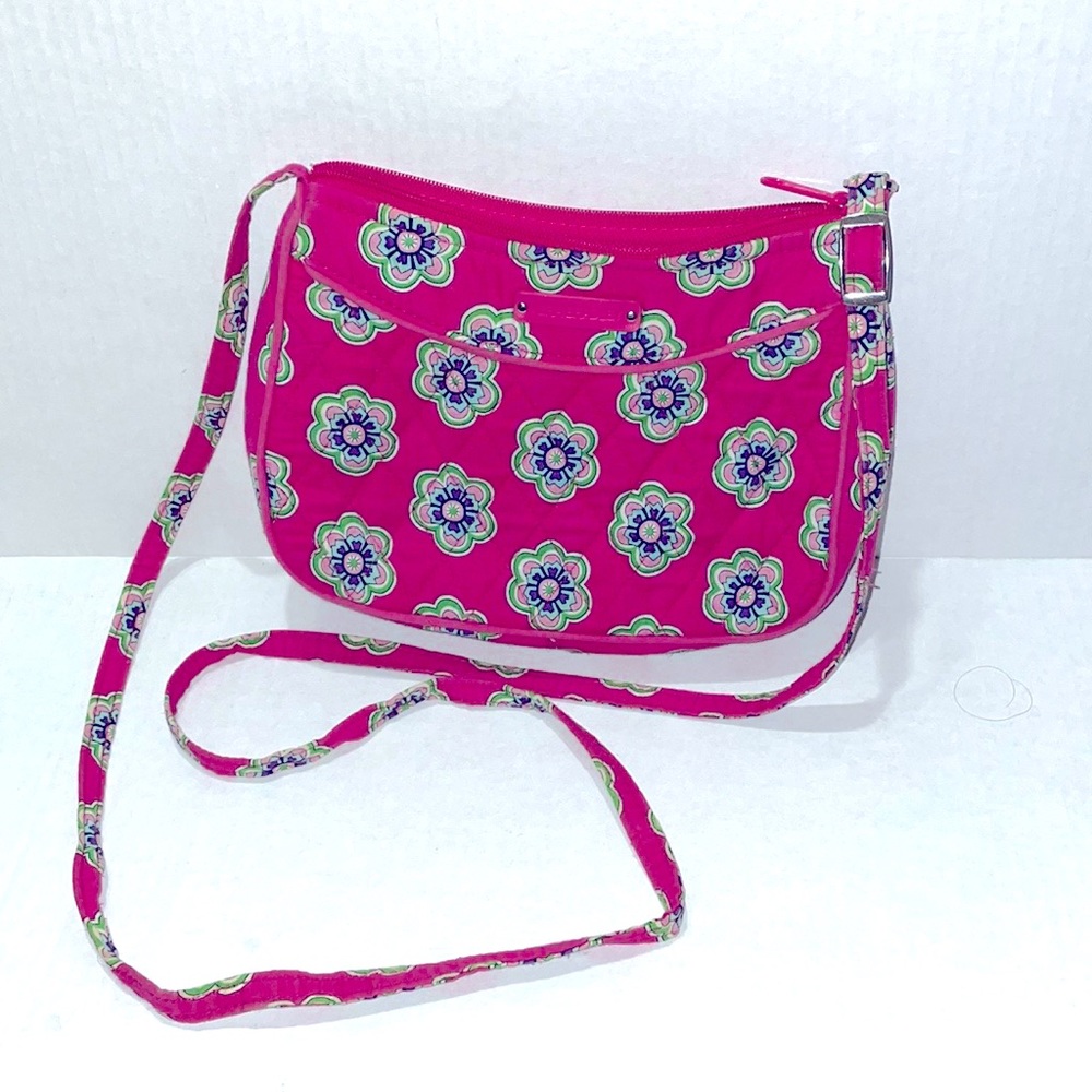 Vera Bradley Pink Floral Crossbody Bag